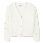 Cardigan boutonn&eacute; en tricot MICHAEL KORS 
                    FILLE