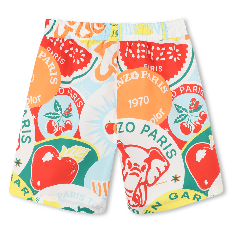 Zwemshort met print KENZO KIDS 
                        BOY