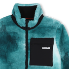 Cardigan en tissu peluche HUGO 
                    GARCON