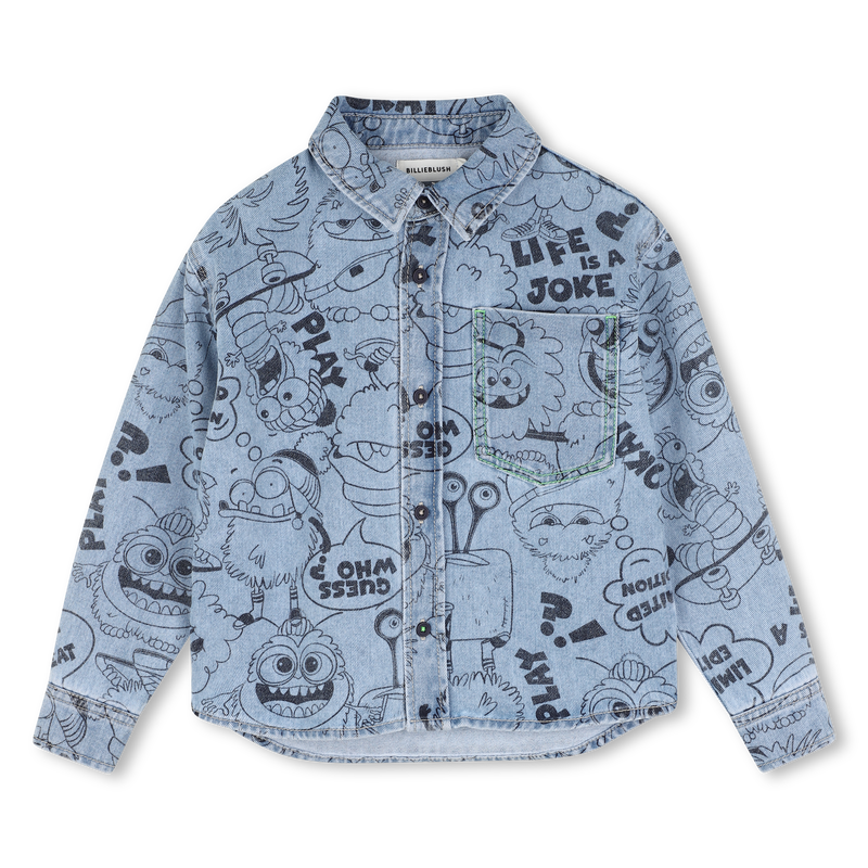 Chemise en denim BILLIEBLUSH 
                        GARCON