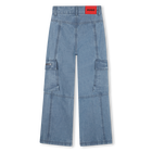 Pantalon en denim HUGO 
                    FILLE