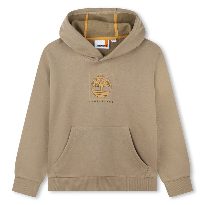Sweat-shirt en molleton gratt&eacute; TIMBERLAND 
                        GARCON