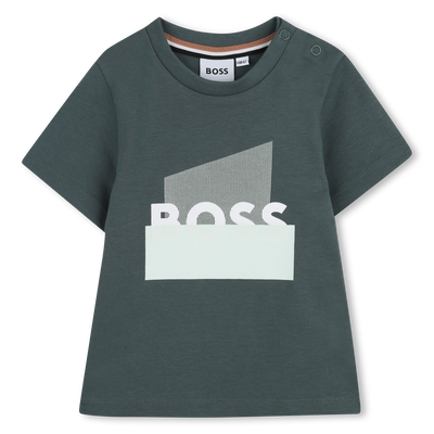 TEE-SHIRT MANCHES COURTES BOSS GARCON