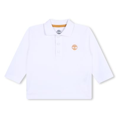 Effen polo met borstlogo TIMBERLAND BOY