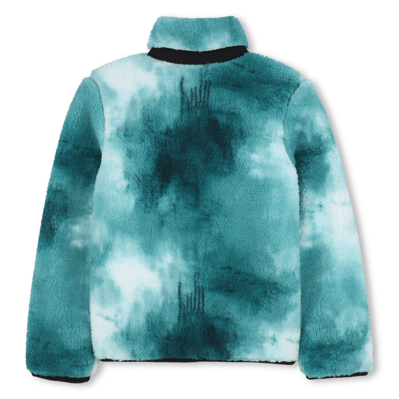 Vest van pluche stof HUGO 
                        BOY