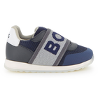 Sneakers met elastiek met logo BOSS 
                    BOY