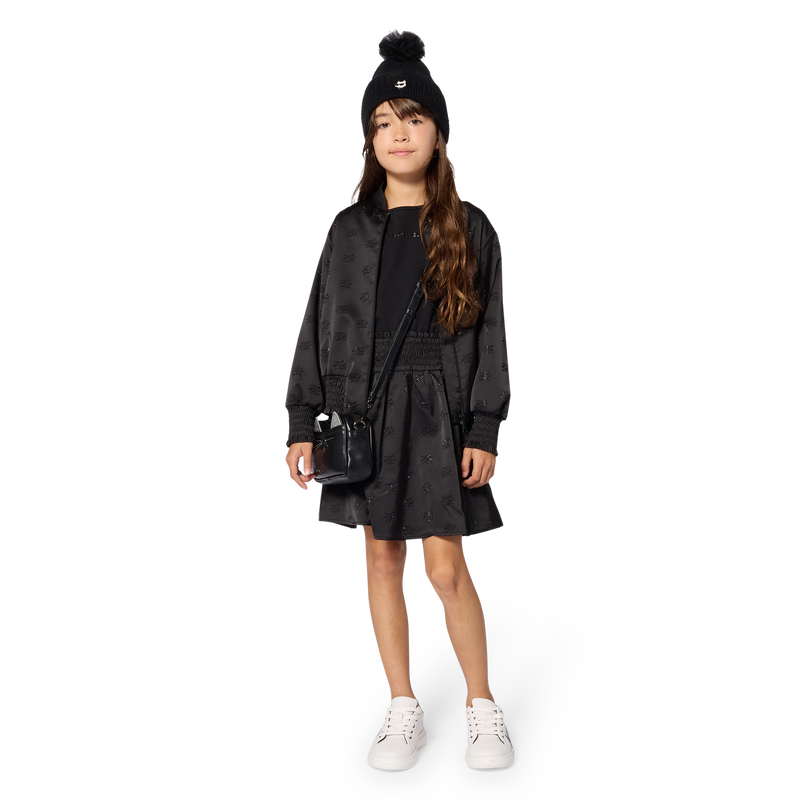 Cardigan en satin KARL LAGERFELD KIDS 
                        FILLE