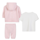 Ensemble tee-shirt + cardigan + pantalon KENZO KIDS 
                    UNISEXE