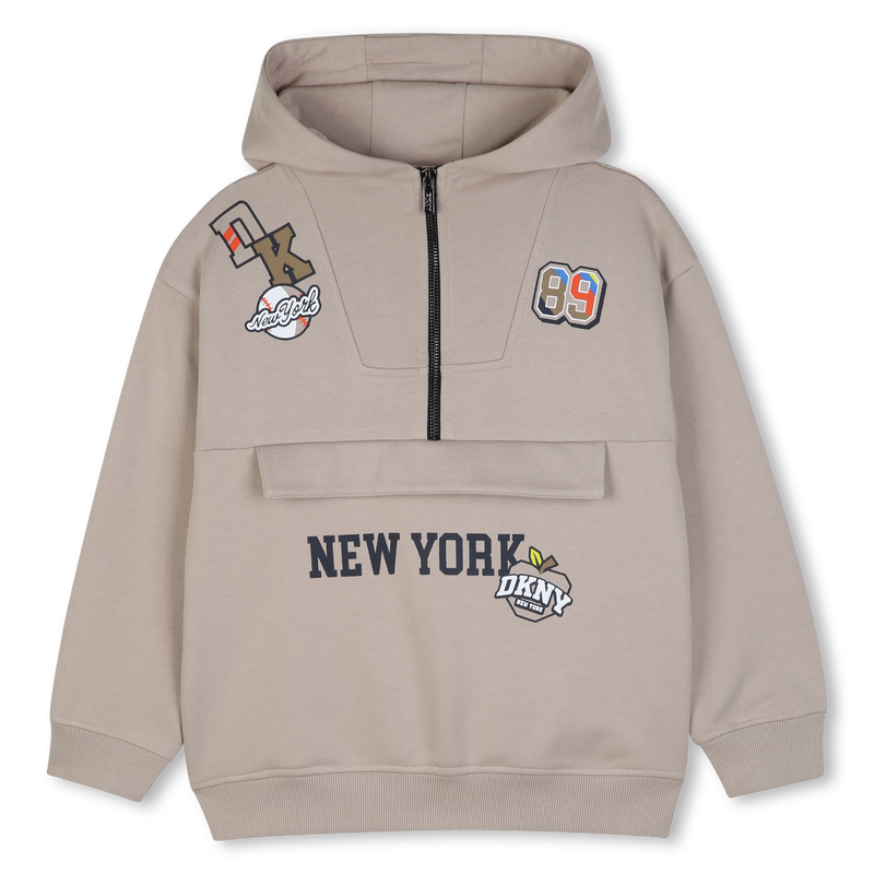Sweat-shirt &agrave; capuche DKNY 
                        GARCON