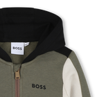 Cardigan &agrave; capuche BOSS 
                    GARCON