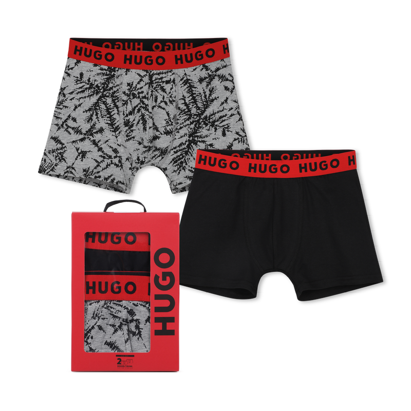 SET VAN 2 BOXERS HUGO 
                        BOY