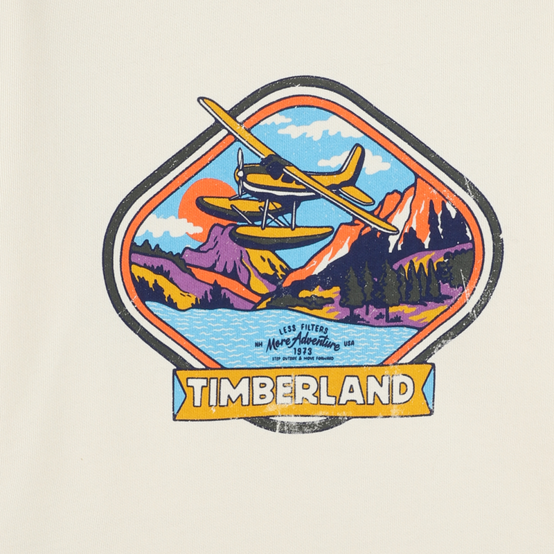 Sweat-shirt molletonn&eacute; TIMBERLAND 
                        GARCON