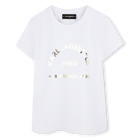 T-shirt met korte mouwen KARL LAGERFELD KIDS 
                    GIRL