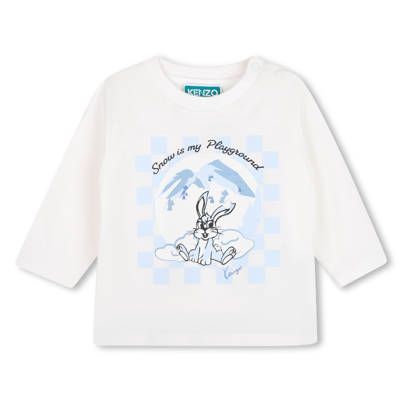 Tee-shirt manches longues KENZO KIDS 
                        GARCON
