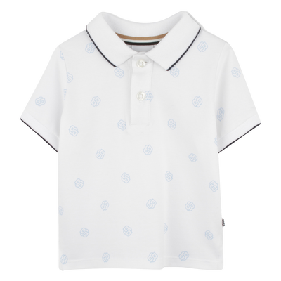 Polo met korte mouwen BOSS JONGEN