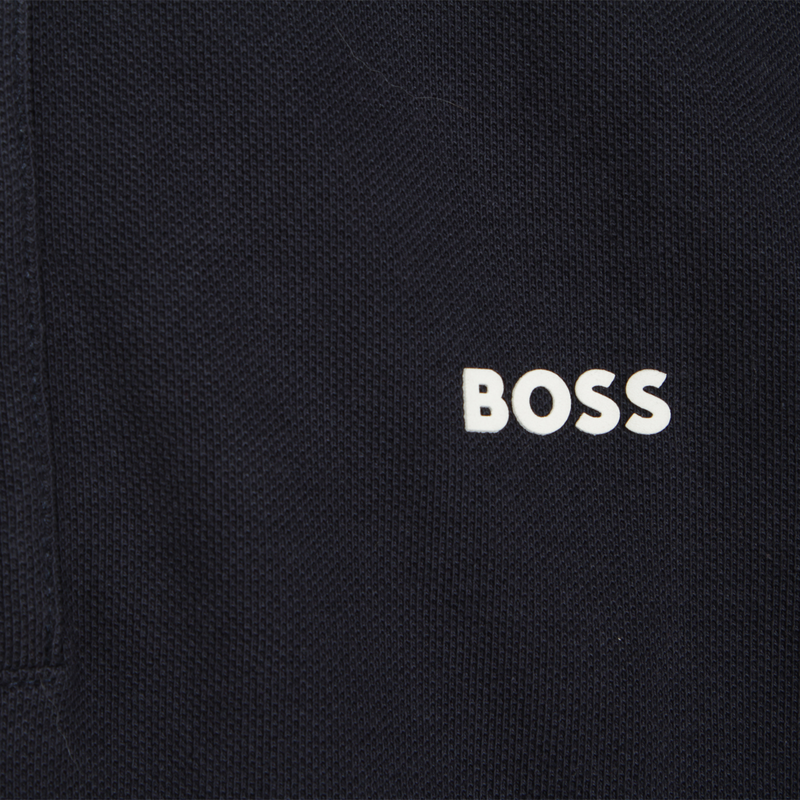 POLOSHIRT MET KORTE MOUWEN BOSS 
                        BOY
