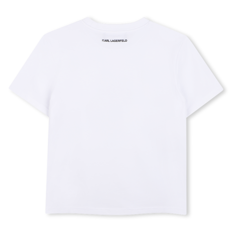 T-SHIRT MANCHES COURTES KARL LAGERFELD KIDS 
                        FILLE