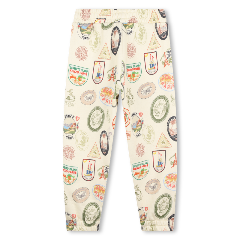 Pantalon de jogging molletonn&eacute; KENZO KIDS 
                        FILLE