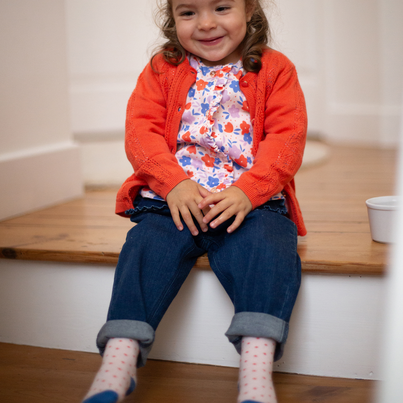 Hoge sokken met motiefjes CARREMENT BEAU 
                        GIRL