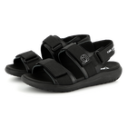 Leren sandalen met klittenband KARL LAGERFELD KIDS 
                    BOY