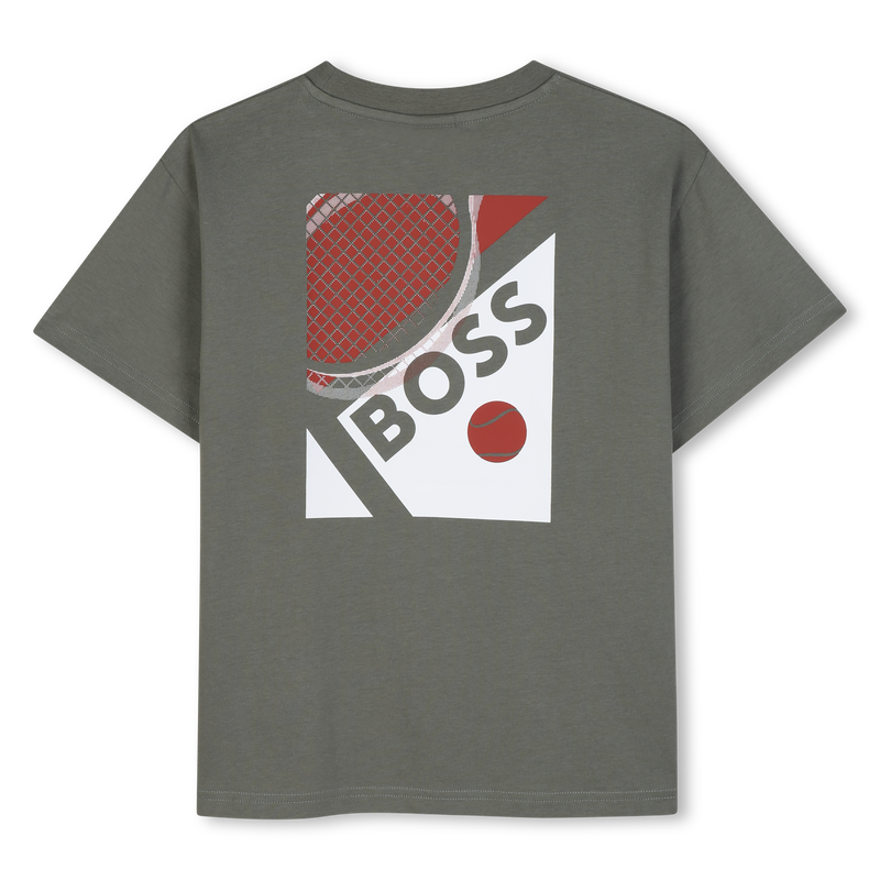 T-SHIRT MET KORTE MOUWEN BOSS 
                        BOY