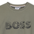 T-shirt met korte mouwen BOSS 
                    BOY
