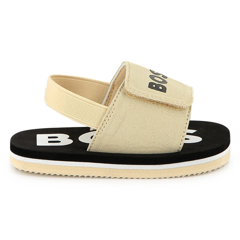 Slippers met klittenband BOSS 
                        BOY