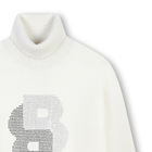 Robe pull avec strass BOSS 
                    FILLE