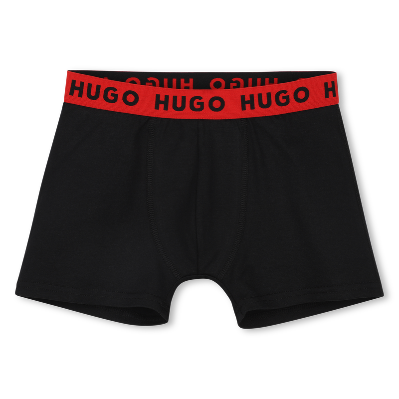 LOT DE 2 BOXERS HUGO 
                        GARCON