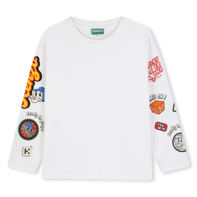 Tee-shirt manches longues KENZO KIDS GARCON