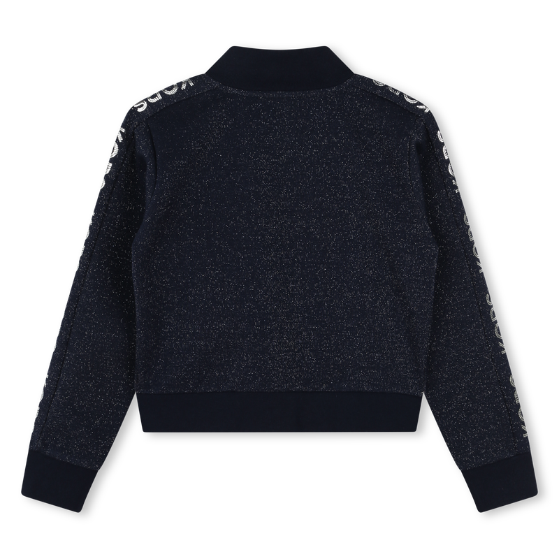 Cardigan molletonn&eacute; paillet&eacute; MICHAEL KORS 
                        FILLE