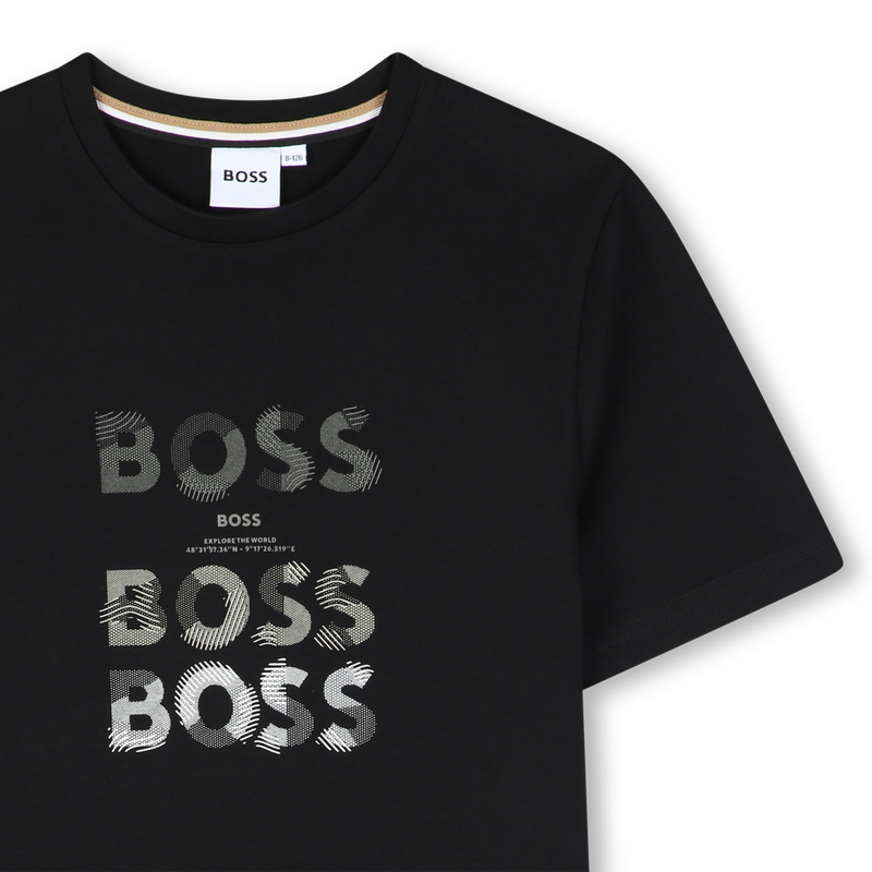 Tee-shirt manches courtes BOSS 
                        GARCON