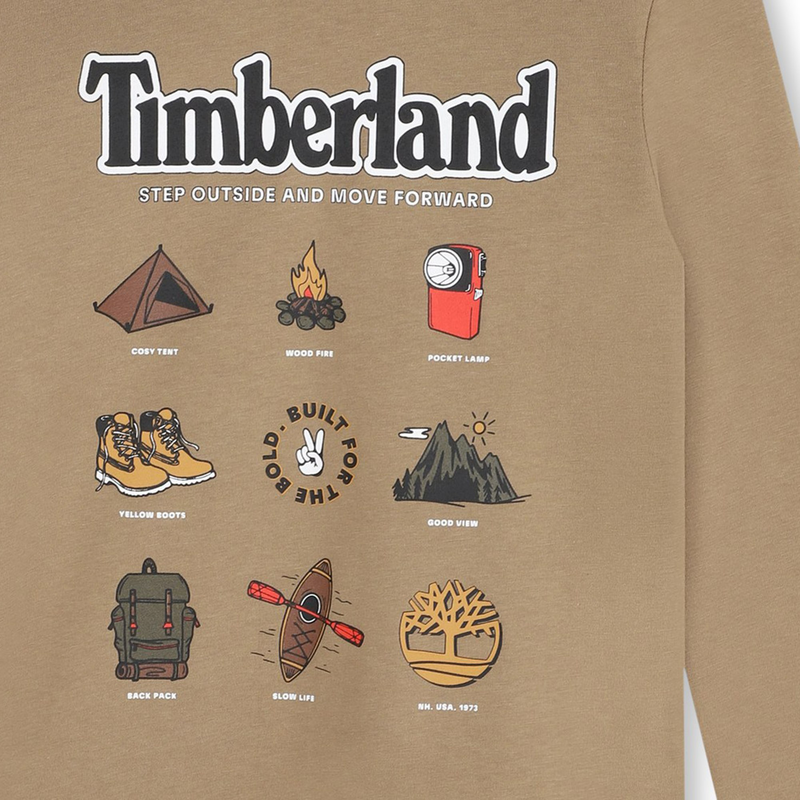 T-shirt avec imprim&eacute; devant TIMBERLAND 
                        GARCON