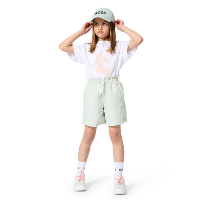 SHORT MET ELASTISCHE TAILLE BOSS GIRL