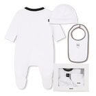 Ensemble pyjama, bonnet et bavoir BOSS 
                    GARCON