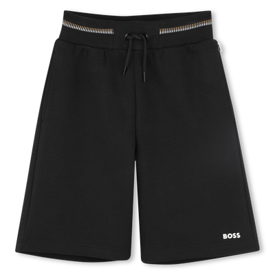 Joggingbermuda met logo BOSS BOY