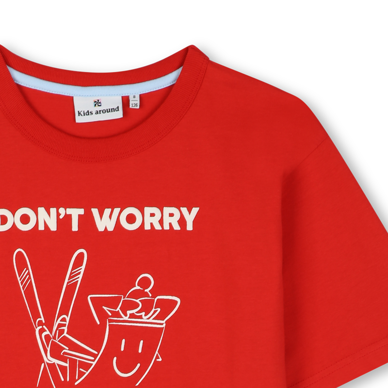 Tee-shirt manches courtes KIDS AROUND 
                        GARCON