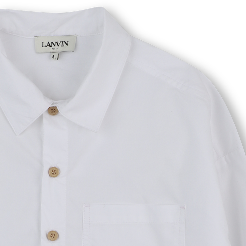 Geborduurd bedrukt shirt met che logo LANVIN 
                        BOY