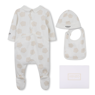 Pyjama set, muts en slabbetje KENZO KIDS UNISEX