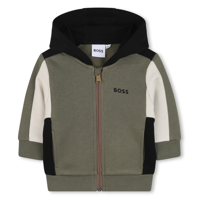 Cardigan &agrave; capuche BOSS 
                        GARCON