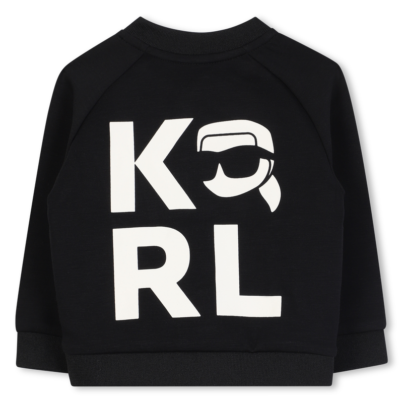 Cardigan bi-mati&egrave;res KARL LAGERFELD KIDS 
                        GARCON