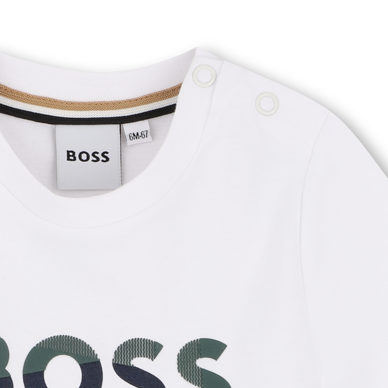 SET T-SHIRT EN BERMUDA BOSS 
                        BOY