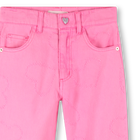 Twill broek met hartjes BILLIEBLUSH 
                    GIRL