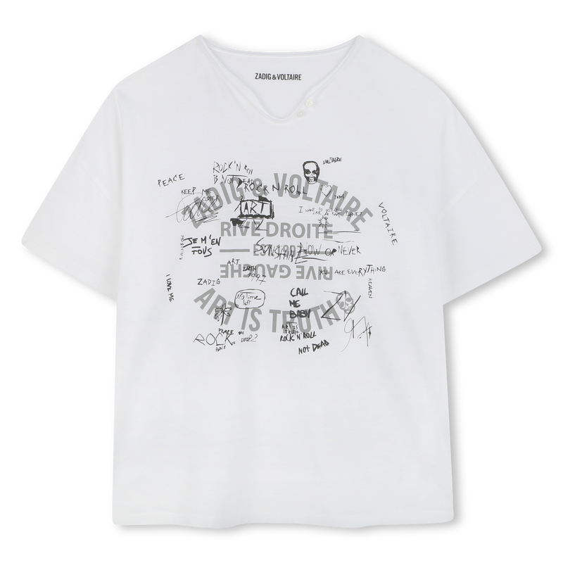 T-shirt met korte mouwen ZADIG & VOLTAIRE 
                        GIRL