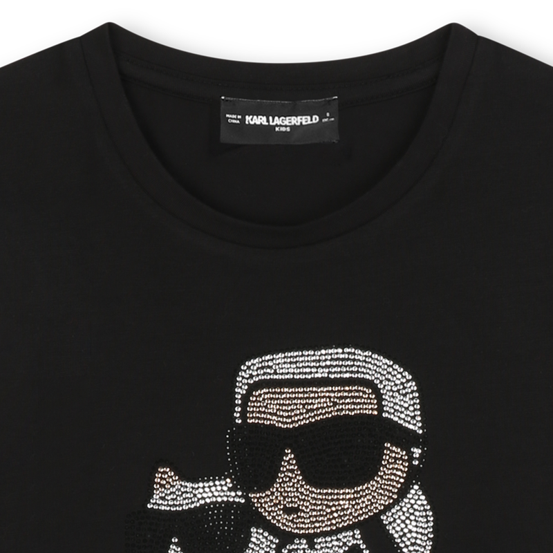 T-shirt &agrave; manches longues KARL LAGERFELD KIDS 
                        FILLE