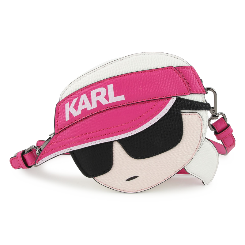Verstelbare handtas met rits KARL LAGERFELD KIDS 
                        GIRL