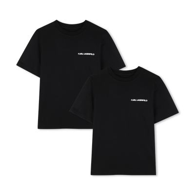 Lot de 2 tee-shirts KARL LAGERFELD KIDS GARCON