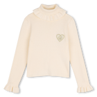 Pull col roul&eacute; CHLOE 
                    FILLE