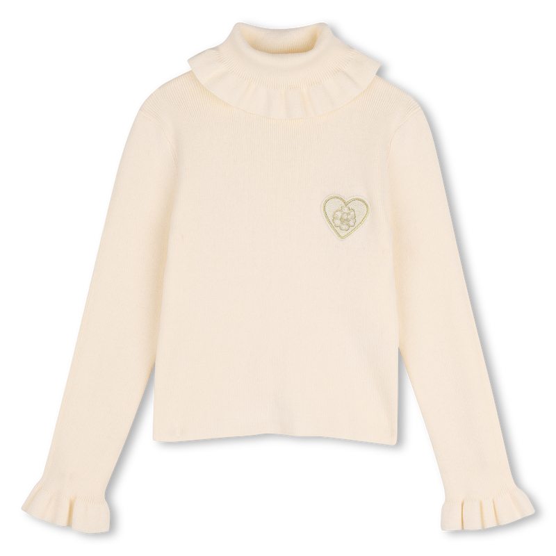 Pull col roul&eacute; CHLOE 
                        FILLE