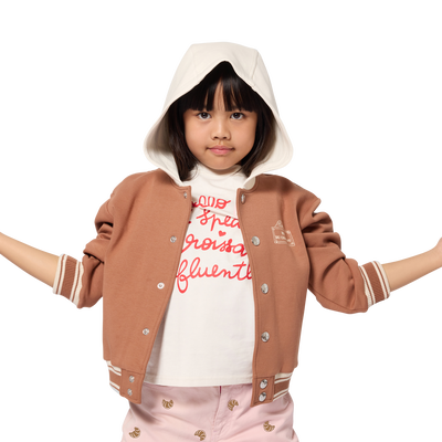 Cardigan &agrave; capuche KIDS AROUND FILLE